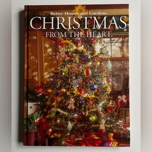 🎄Vintage 2002 Better Homes and Gardens ‘Christmas From The Heart’ Hardcover Book